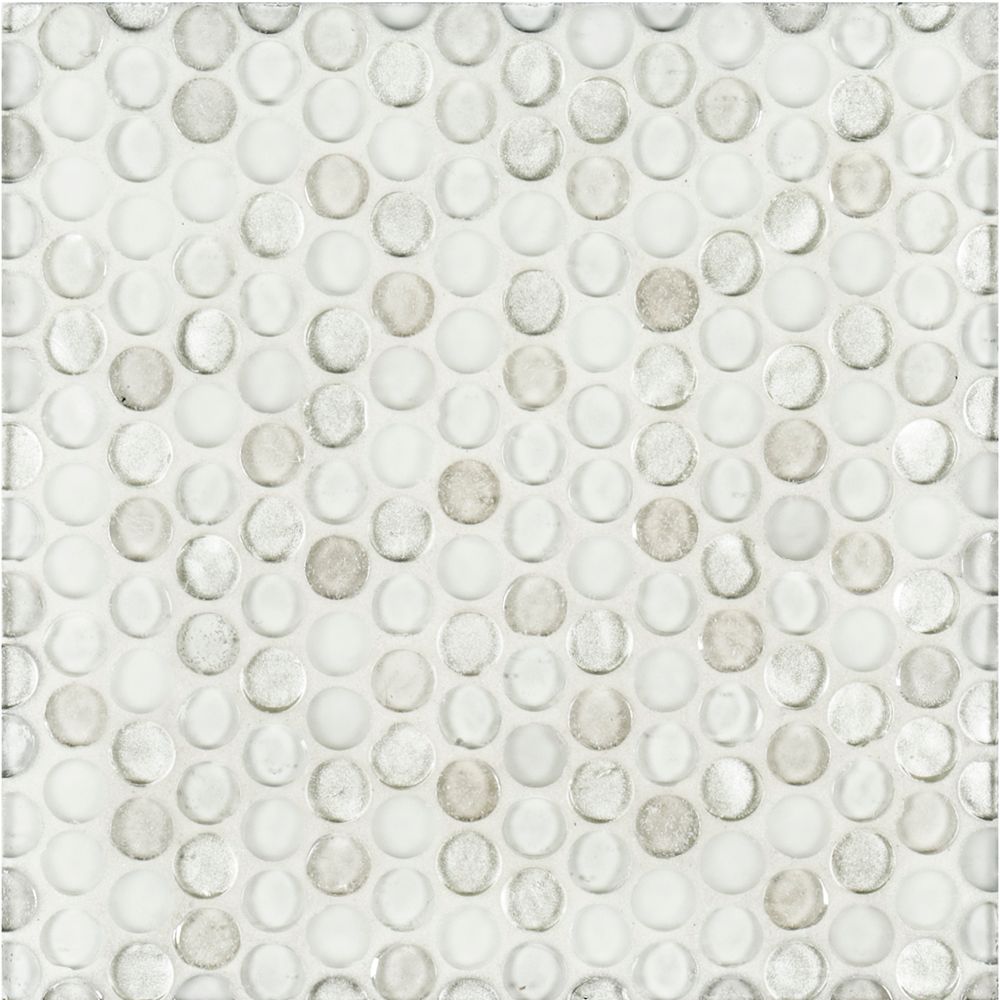 3/4" Penny Round Mosaic 11.125" x 11.875"