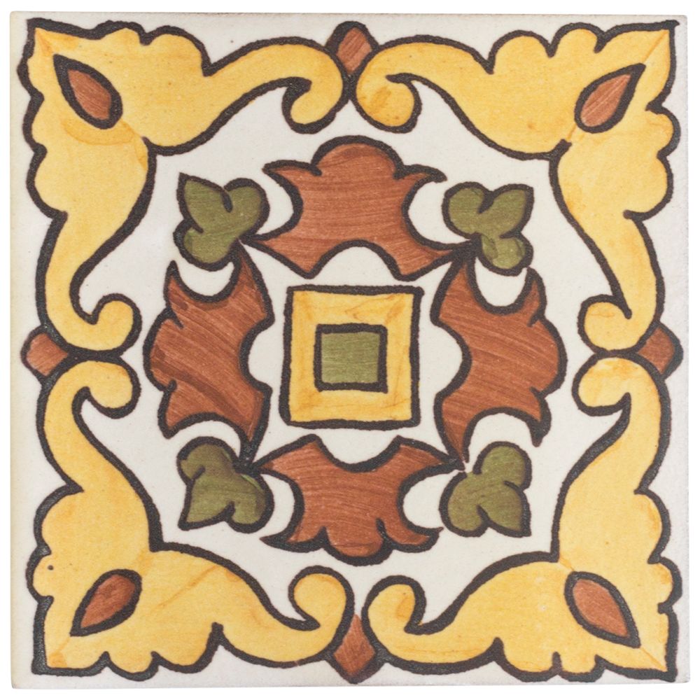 San Simeon Field Tile 3" x 3" 3" x 3"