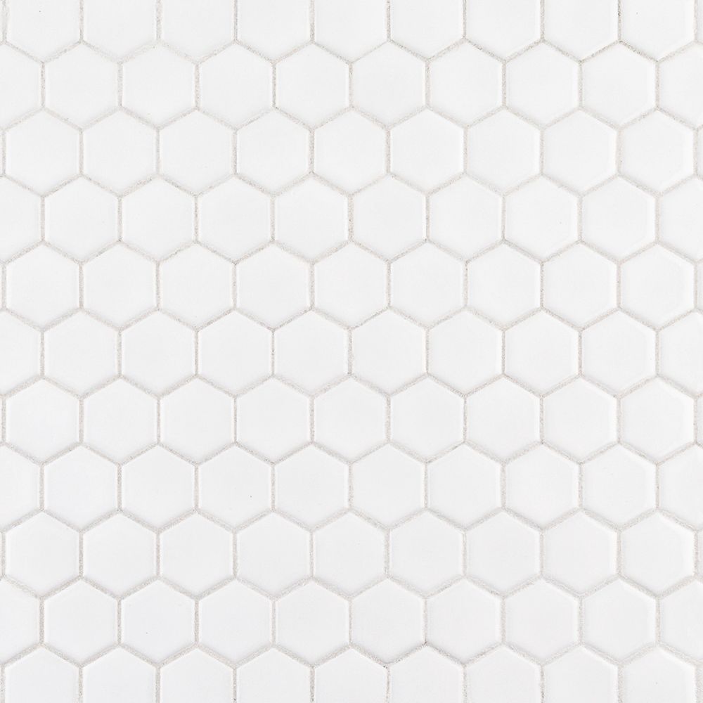 1" Hexagon Mosaic 11" x 11.375"