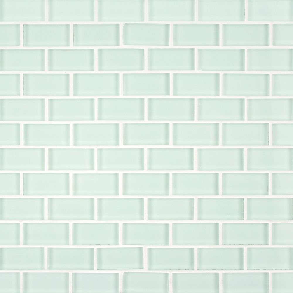 Mint Brick Mosaic 11.625" x 11.75"