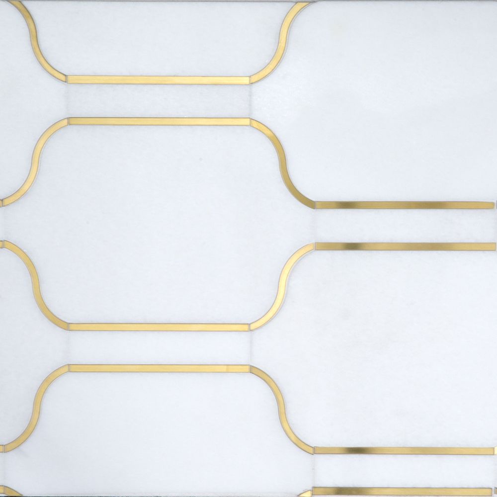 11.75" x 11.75"  undefined Mosaic