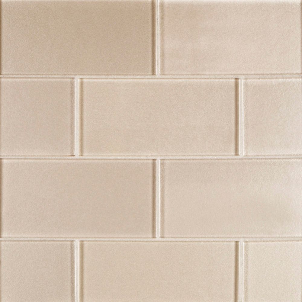 Field Tile 3" x 6" 3" x 6" Champagne Straight Shot