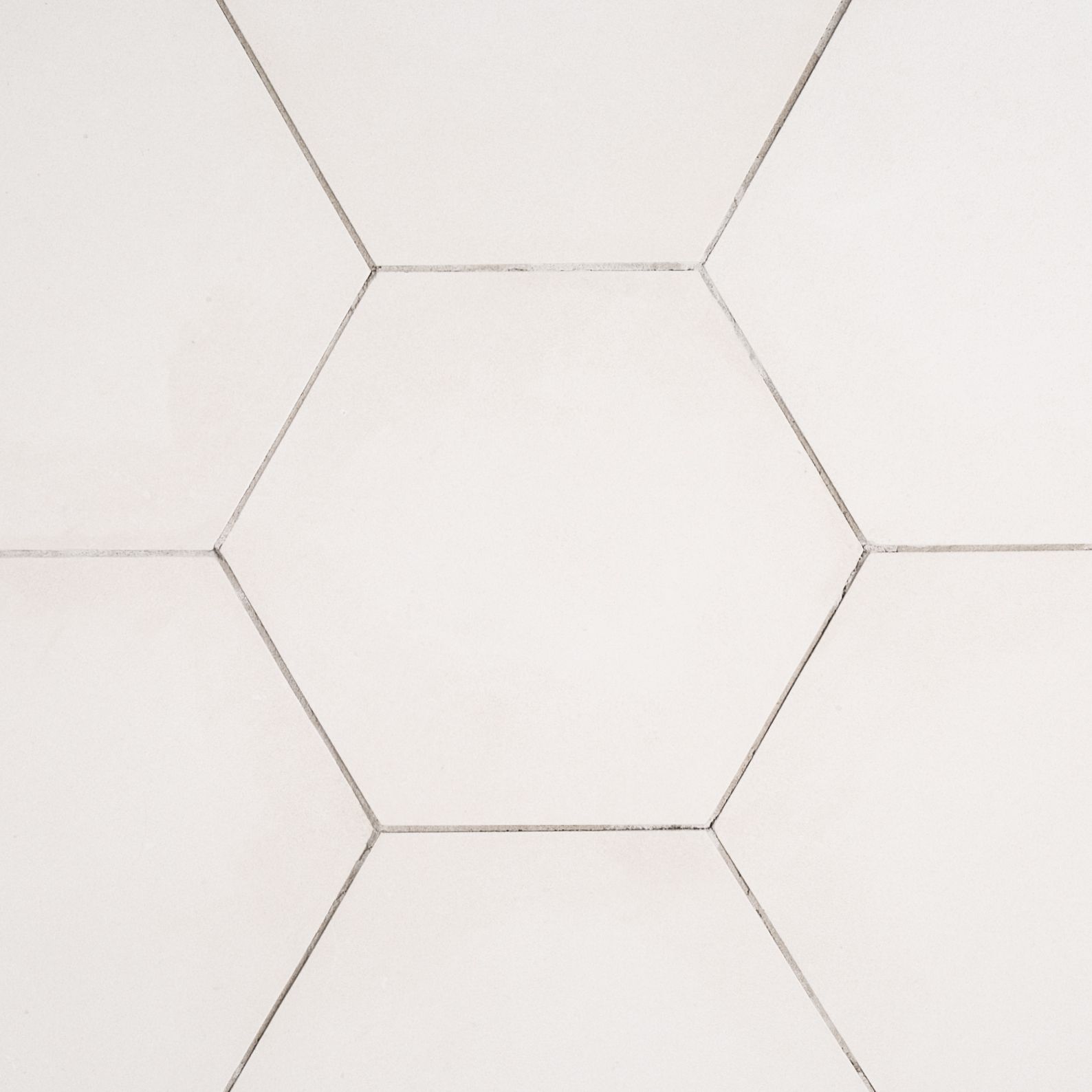 Hexagon Field Tile 8" x 9.25" 8" x 9.25" Pale Straight Shot