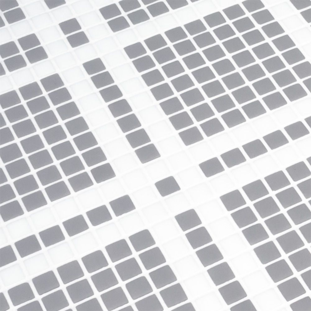 Register Mosaic 12.5" x 12.5" Grey Straight Shot