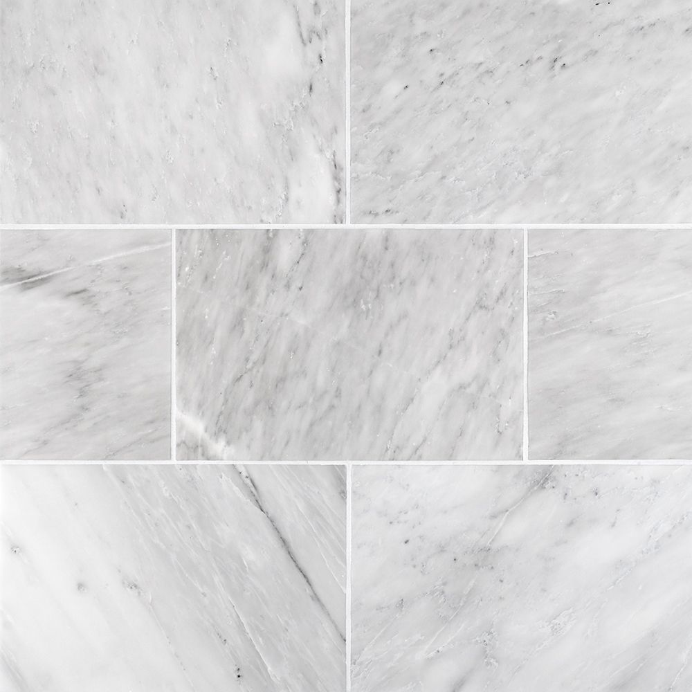 Field Tile 8" x 12" 8" x 12" Classic Statuario Straight Shot
