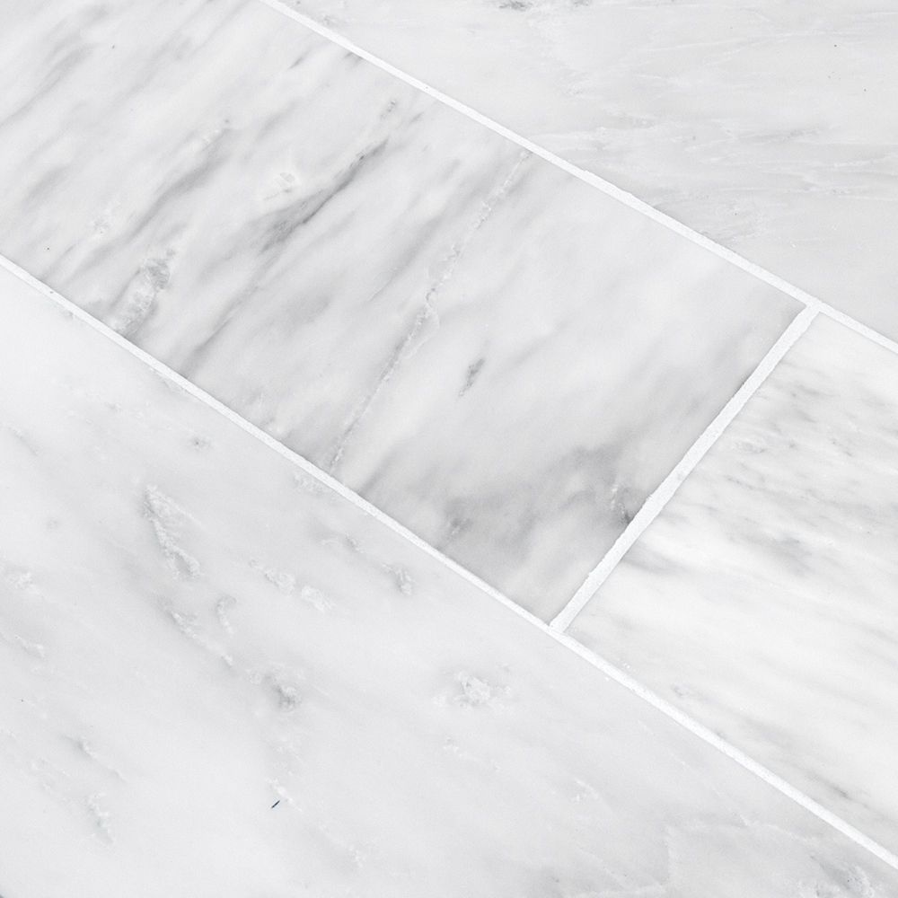 Field Tile 6" x 18" 6" x 18" Classic Statuario Straight Shot