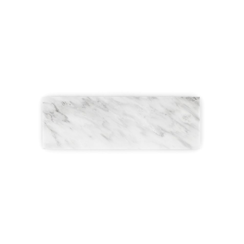 Field Tile 6" x 18" 6" x 18" Classic Statuario Straight Shot