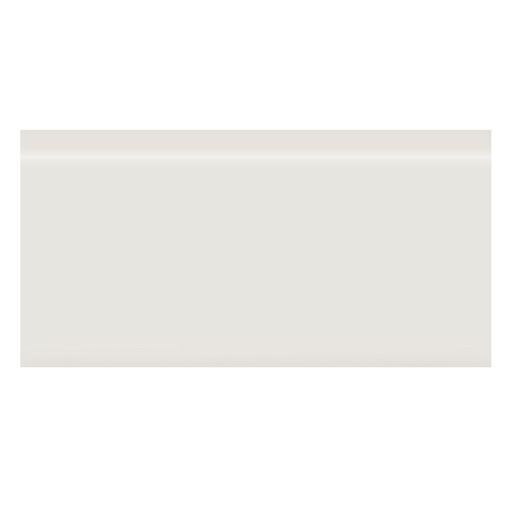 Single Bullnose 3" x 6" 3" x 6" Gloss Mountain Mist Straight Shot