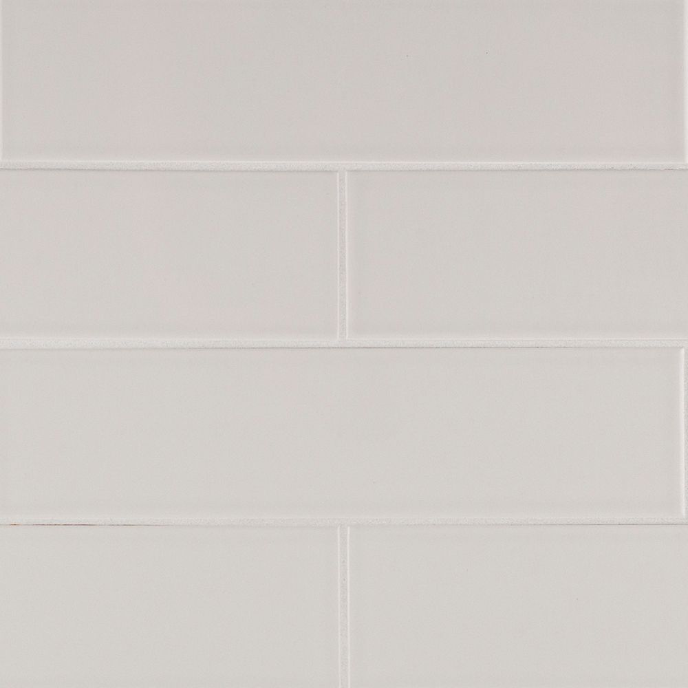 Field Tile 3" x 12" 3" x 12" Gloss Mountain Mist Straight Shot
