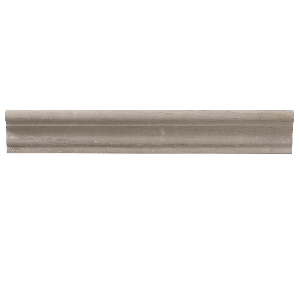 Crown 1.875" x 12" 1.875" x 12" Transitional Taupe Straight Shot