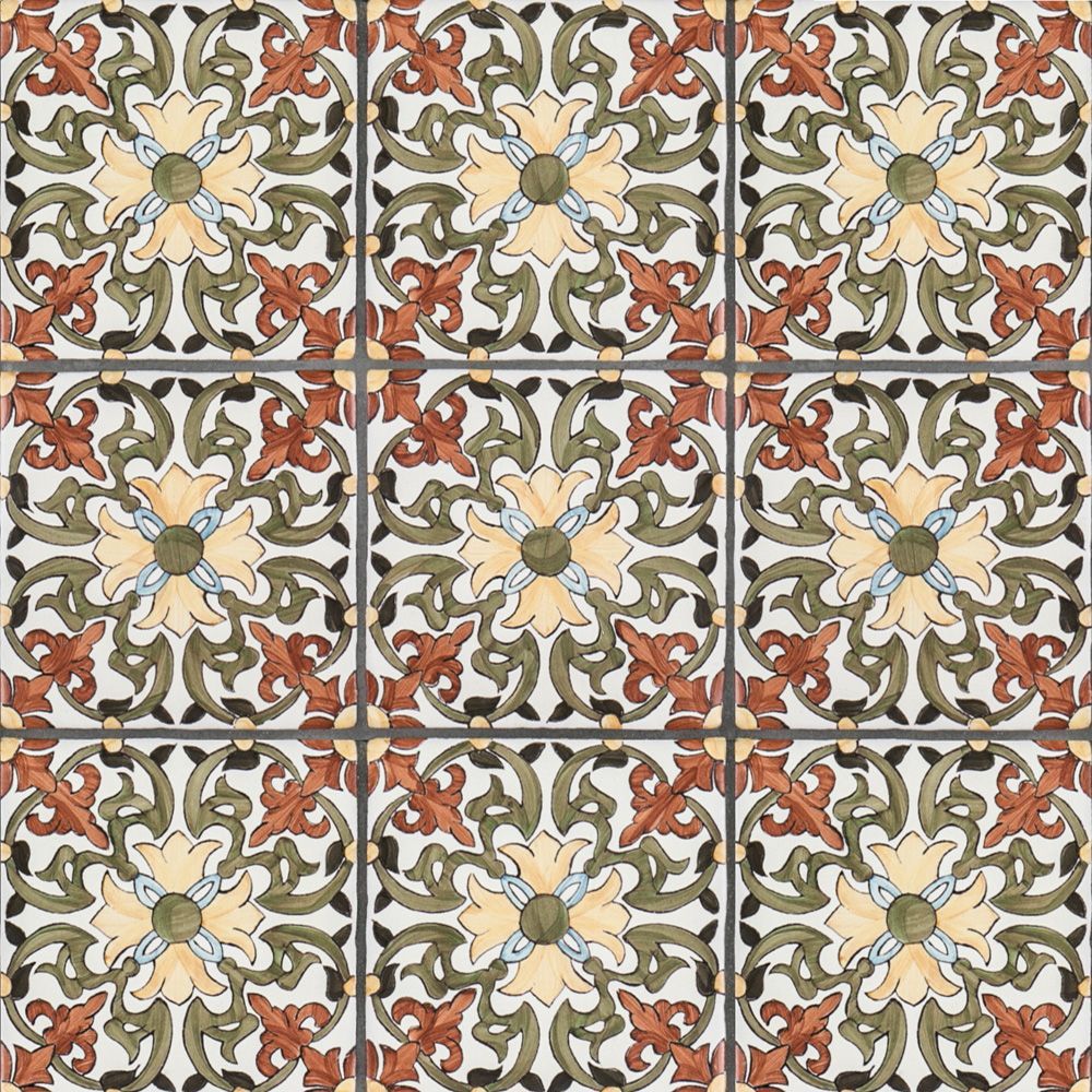 Santarem Field Tile 5" x 5" 5" x 5" Contempo Straight Shot