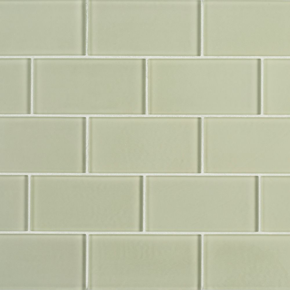 Field Tile 3" x 6" 3" x 6" Aloe Straight Shot