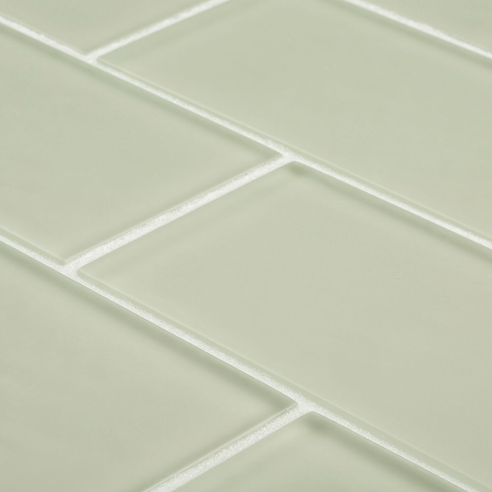 Field Tile 3" x 6" 3" x 6" Aloe Straight Shot