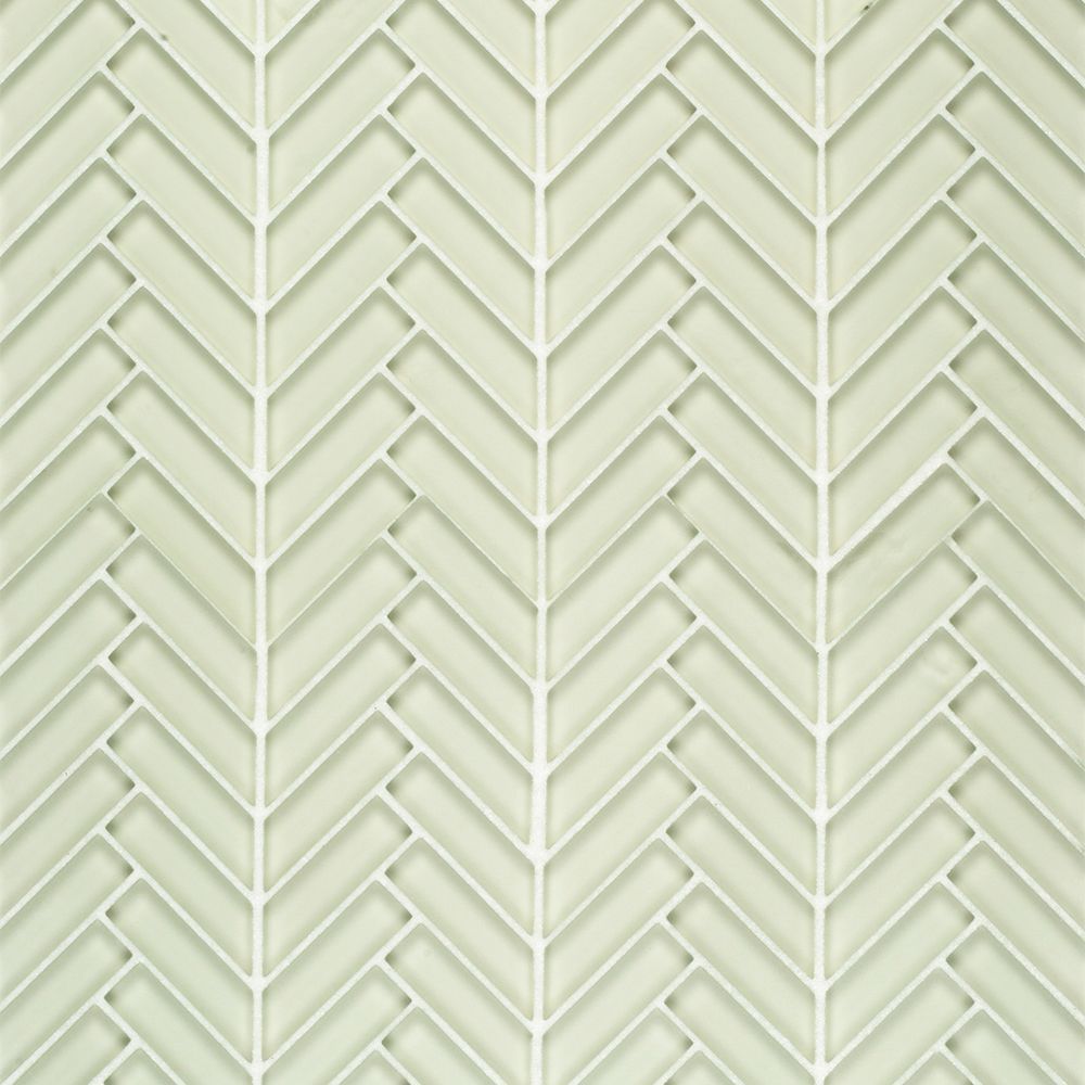 Reed Mosaic 9.5" x 15.375" Aloe Straight Shot