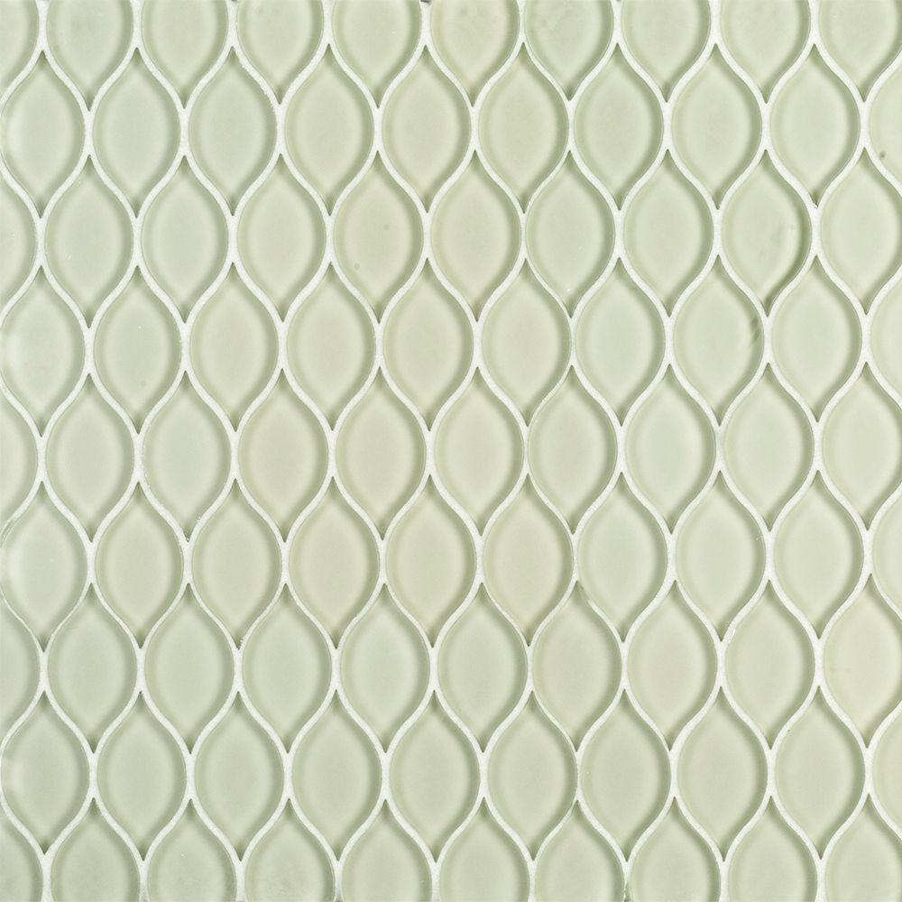 Shoal Mosaic 9.5" x 10.875" Aloe Straight Shot