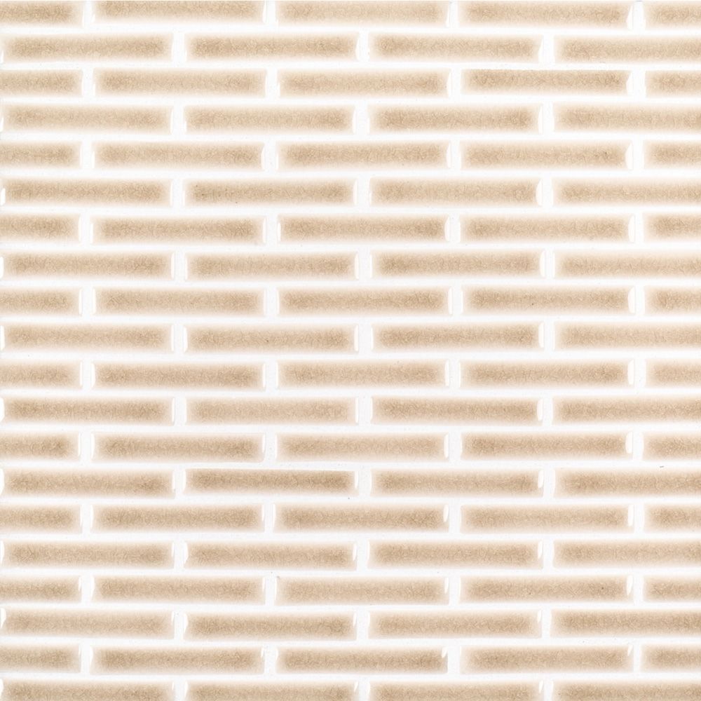 The Keys Mosaic 11.5" x 11.625" Sand Bar Straight Shot