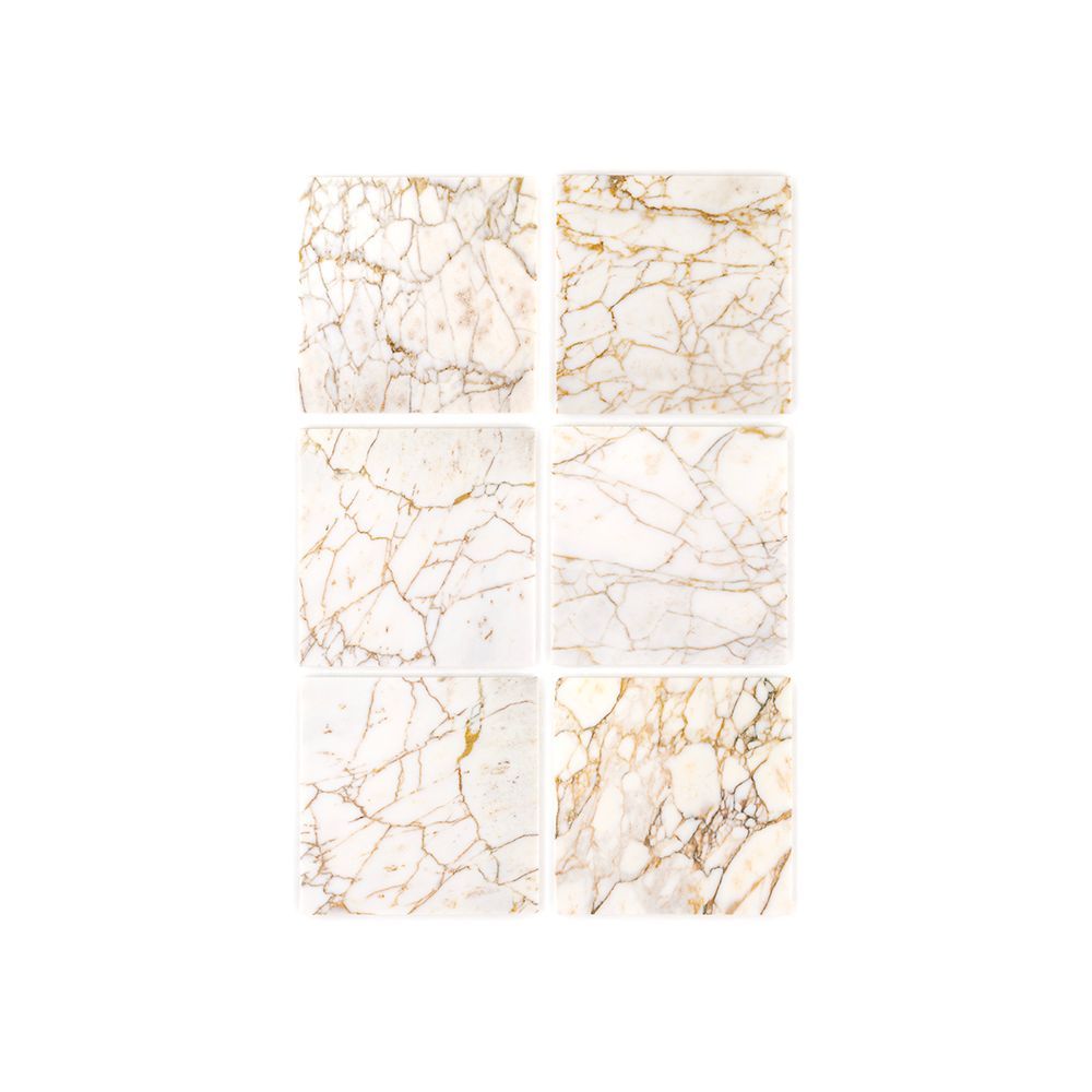 Field Tile 12" x 12" 12" x 12" Afyon Gold Straight Shot
