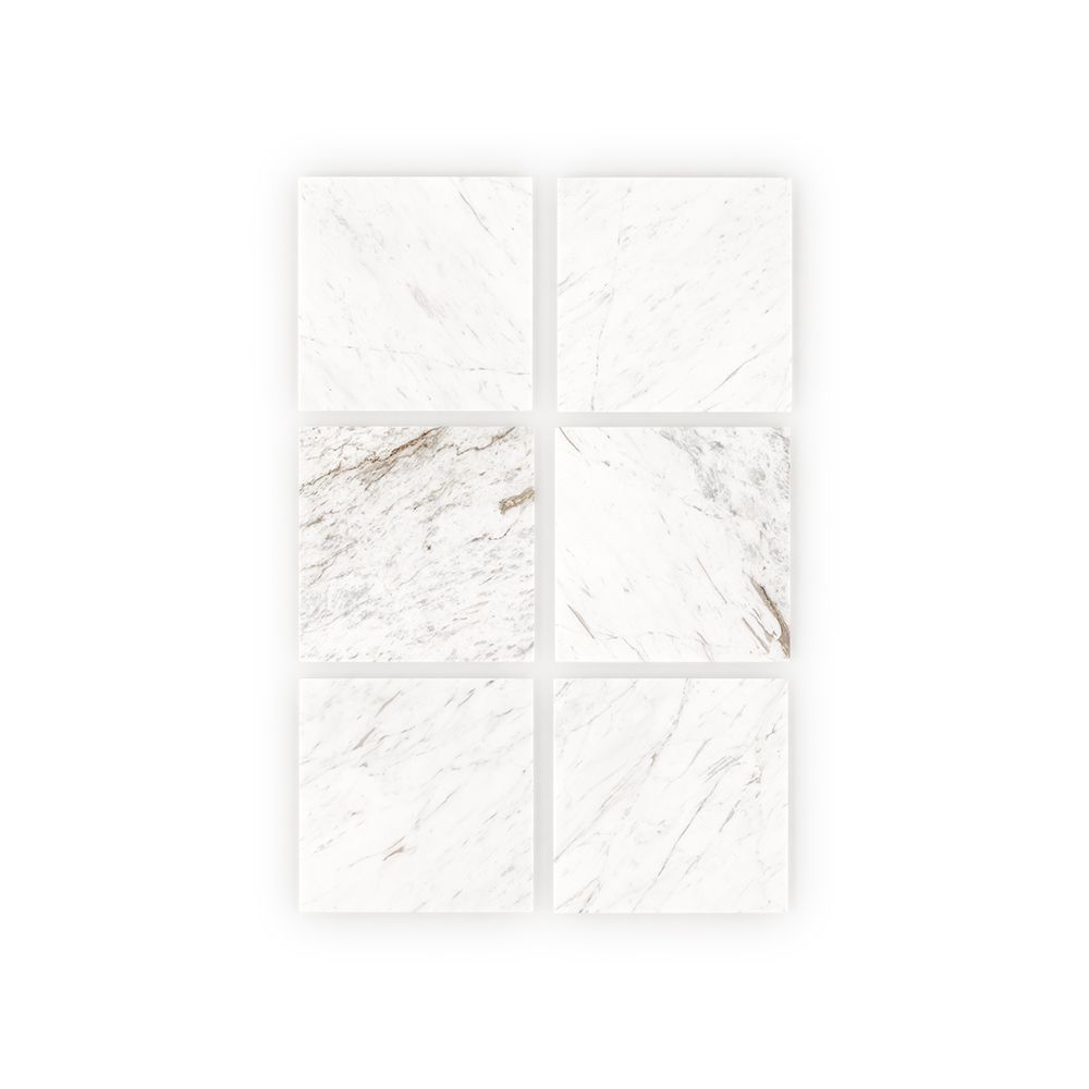 Field Tile 12" x 12" 12" x 12" Volakas Straight Shot