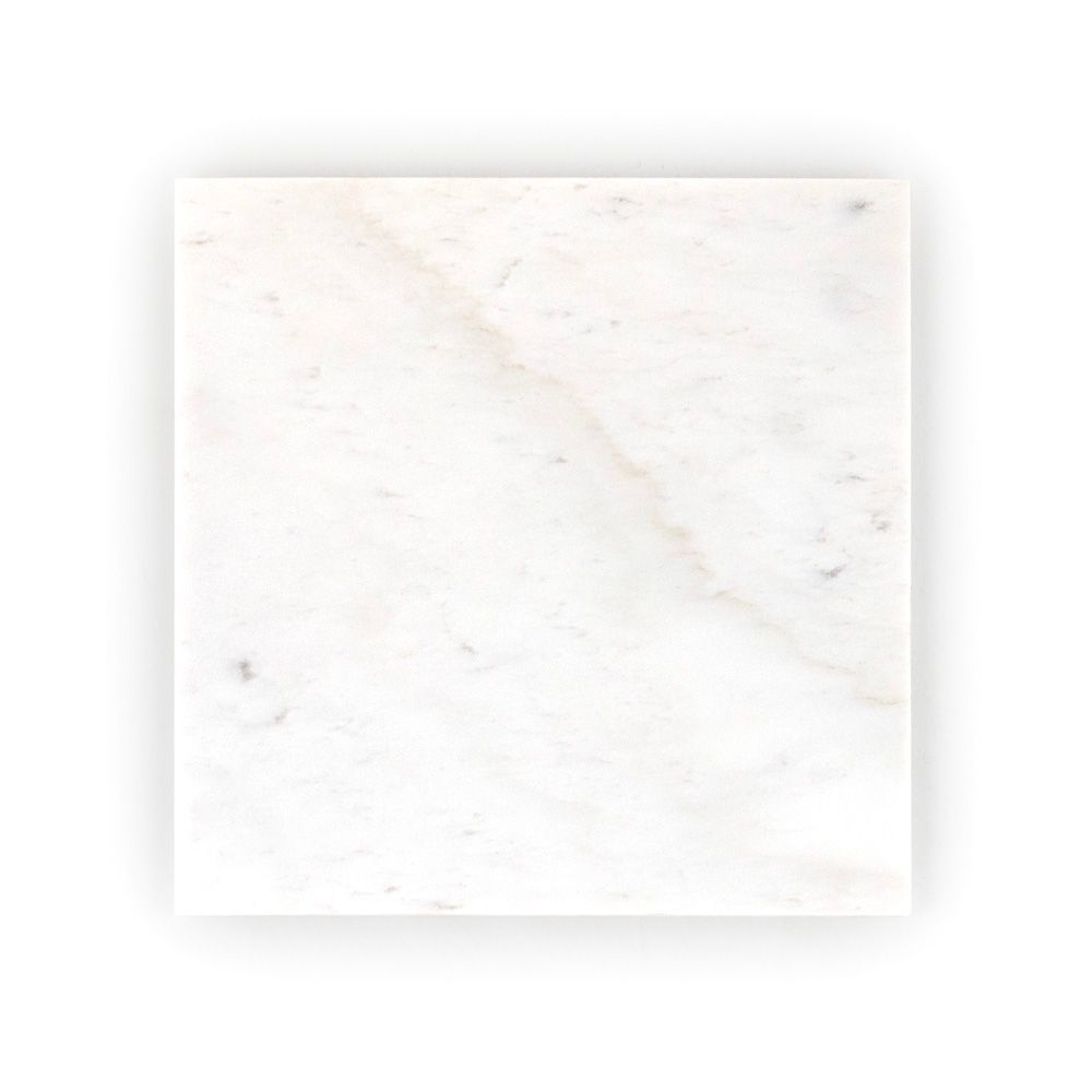 Field Tile 12" x 12" 12" x 12" Crystal White Straight Shot