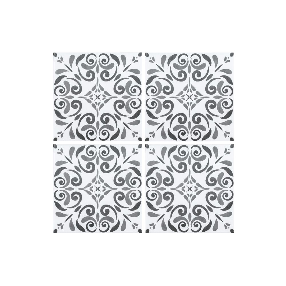 Acquerello Verona Field Tile 6" x 6" 6" x 6" Urbano Straight Shot