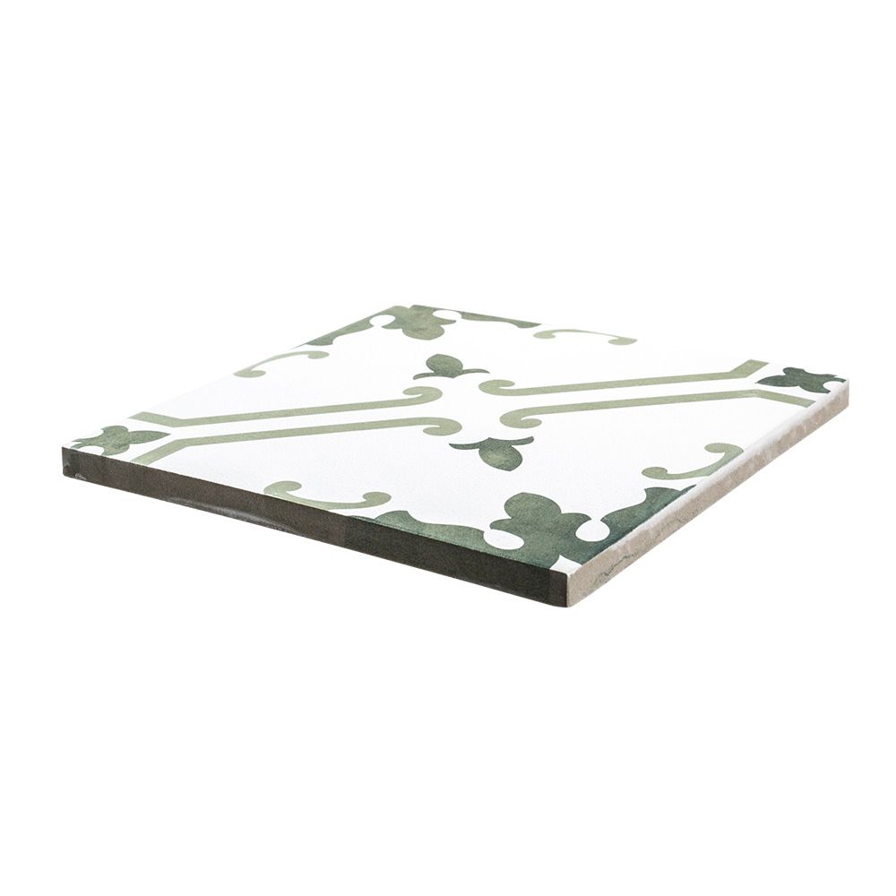 Acquerello Palermo Field Tile 6" x 6" 6" x 6" Giardino Straight Shot