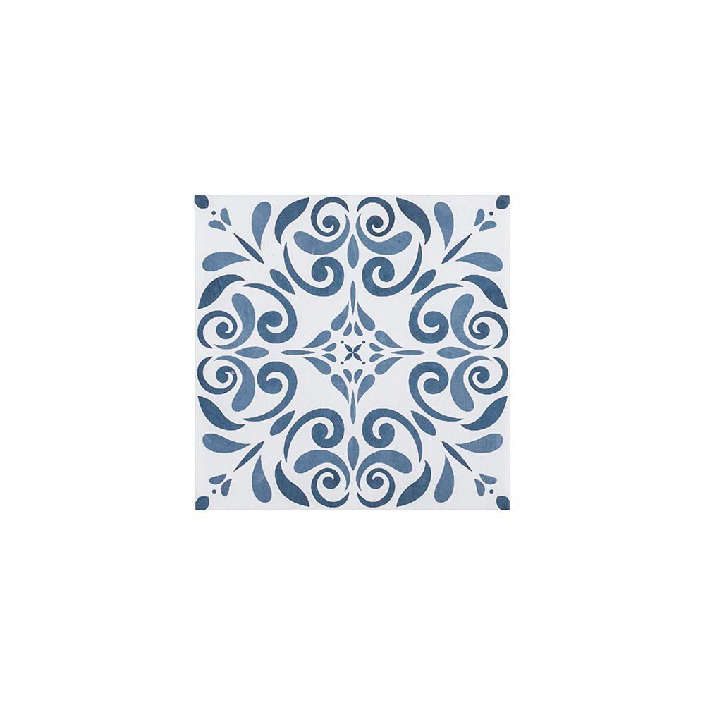 Acquerello Verona Field Tile 6" x 6" 6" x 6" Cielo Straight Shot