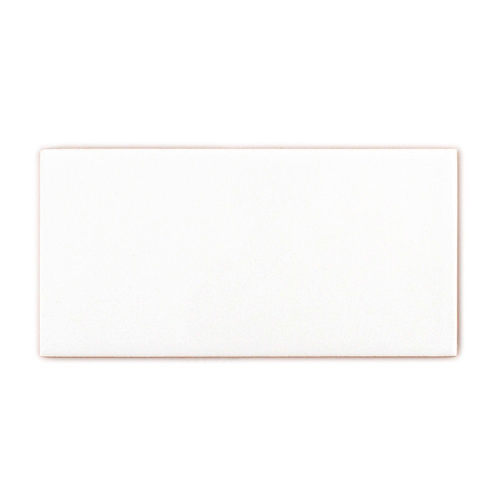 Field Tile 3" x 6" 3" x 6" White Straight Shot