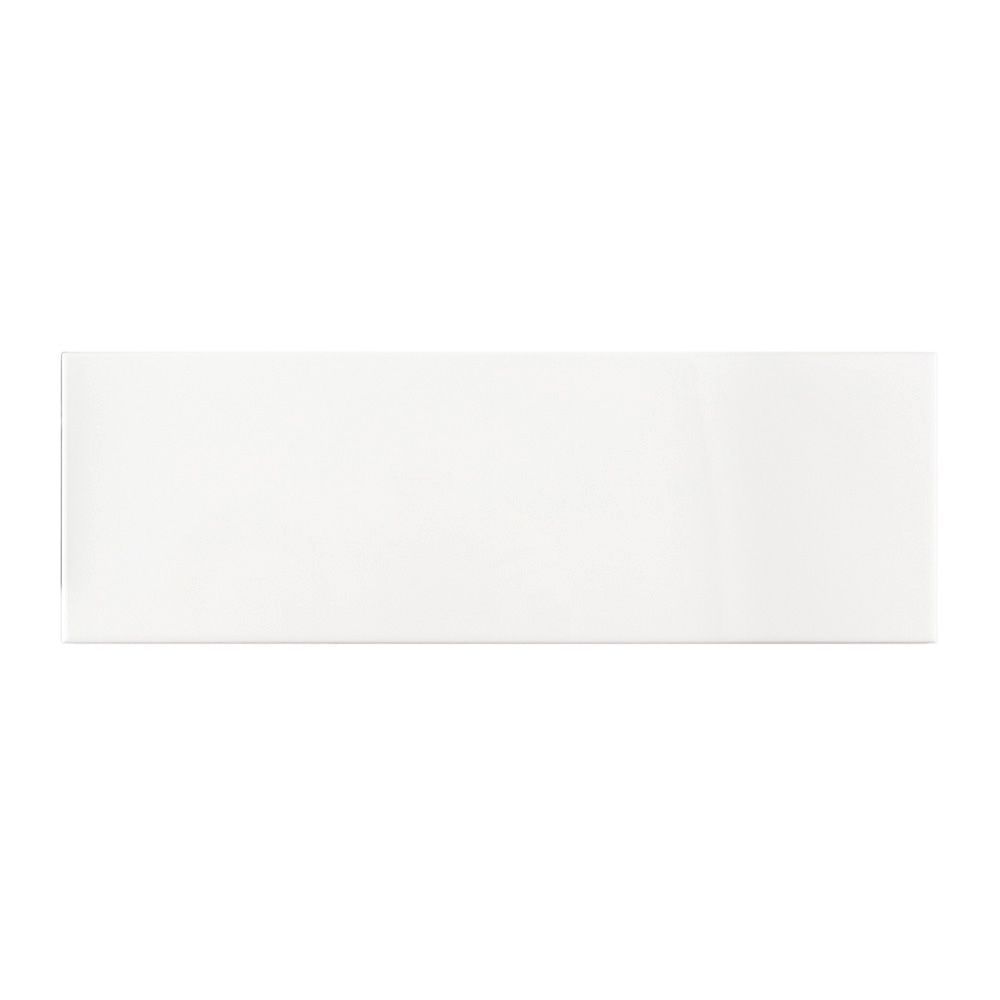 Field Tile 6" x 18" 6" x 18" White Straight Shot