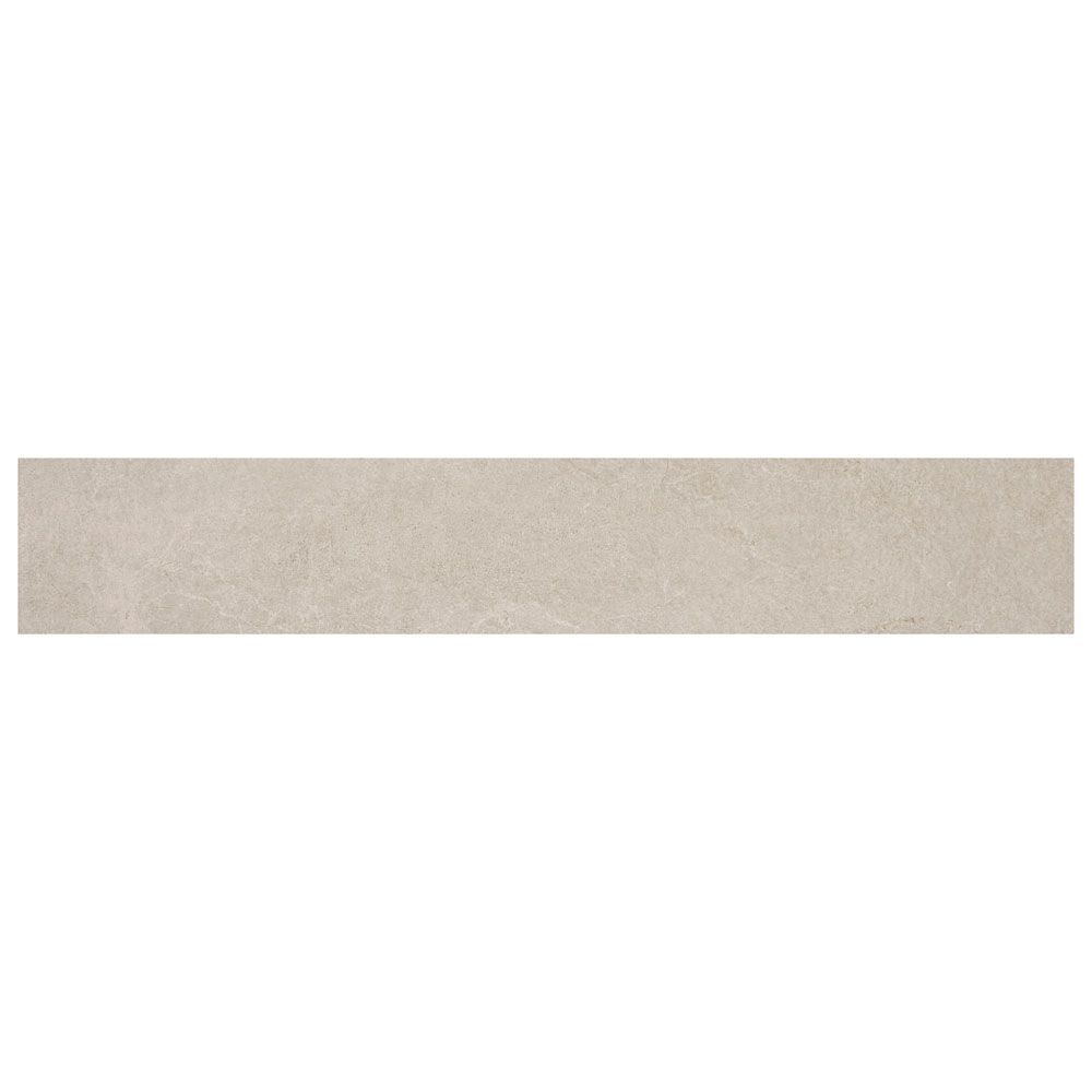 Field Tile 8" x 48" Serene Relief 7.75" x 46.875" Taupe Straight Shot