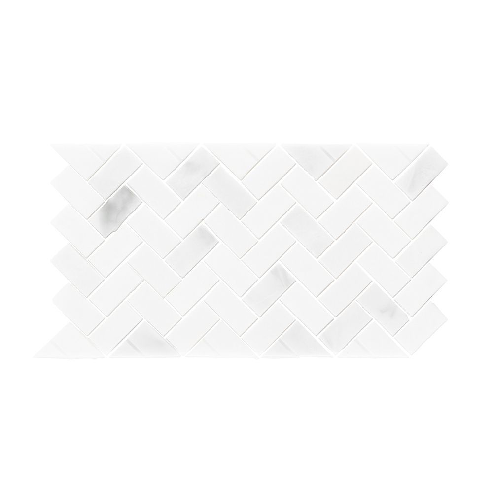 5/8" Herringbone Border Blend Mosaic 5.875" x 10.625" Neko Straight Shot