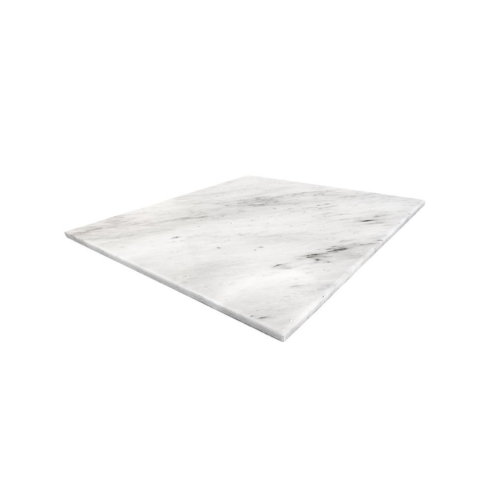 Field Tile 18" x 18" 18" x 18" Classic Statuario Straight Shot