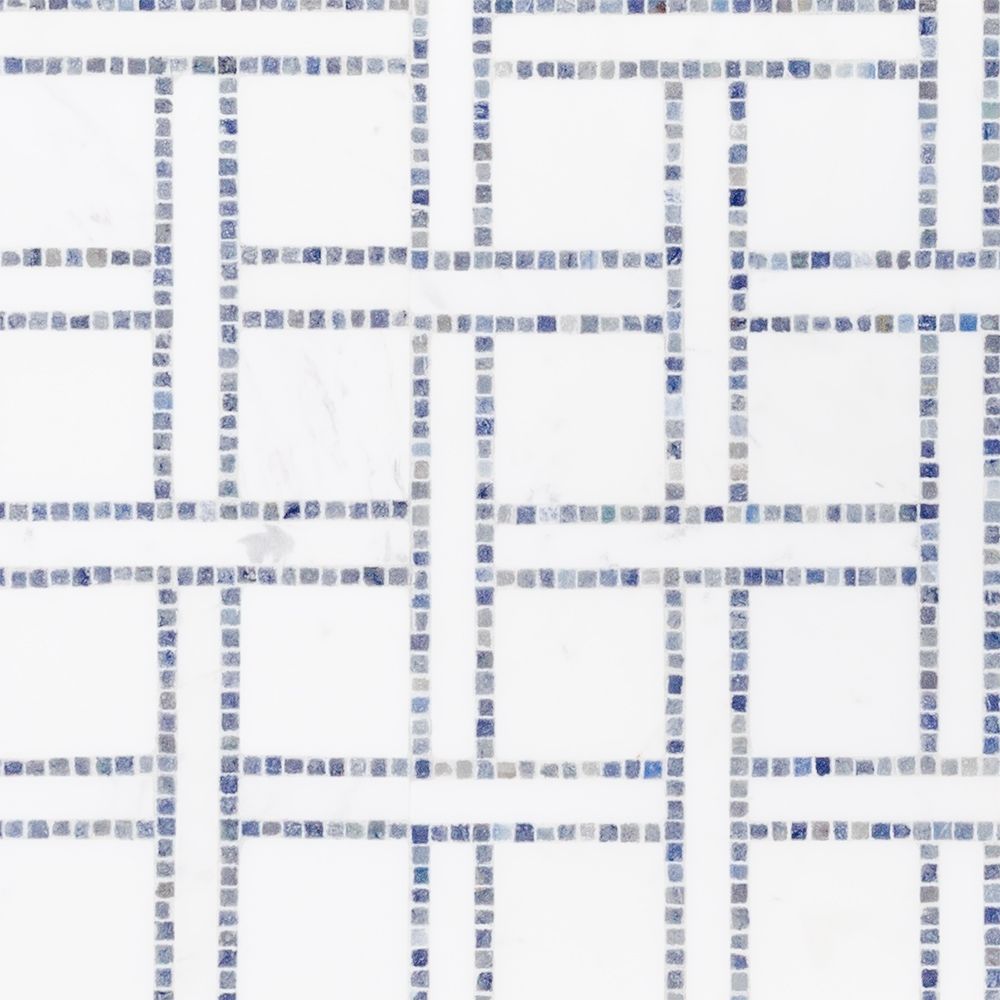 Terrace On The Park Mosaic 9.5" x 9.5" Manhattan Sky Straight Shot