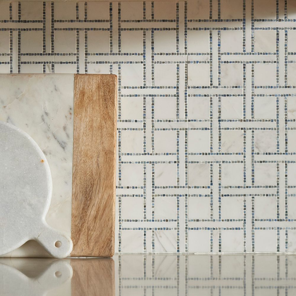 Terrace On The Park Mosaic 9.5" x 9.5" Manhattan Sky Straight Shot