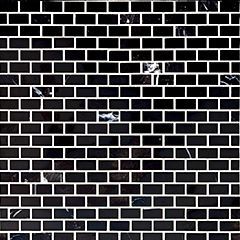 Madison Mosaic 12" x 12" Brooklyn Marquina Straight Shot