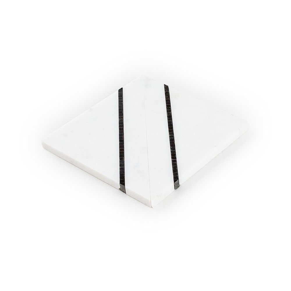 Ferry Mosaic 6" x 6" Brooklyn Marquina Straight Shot