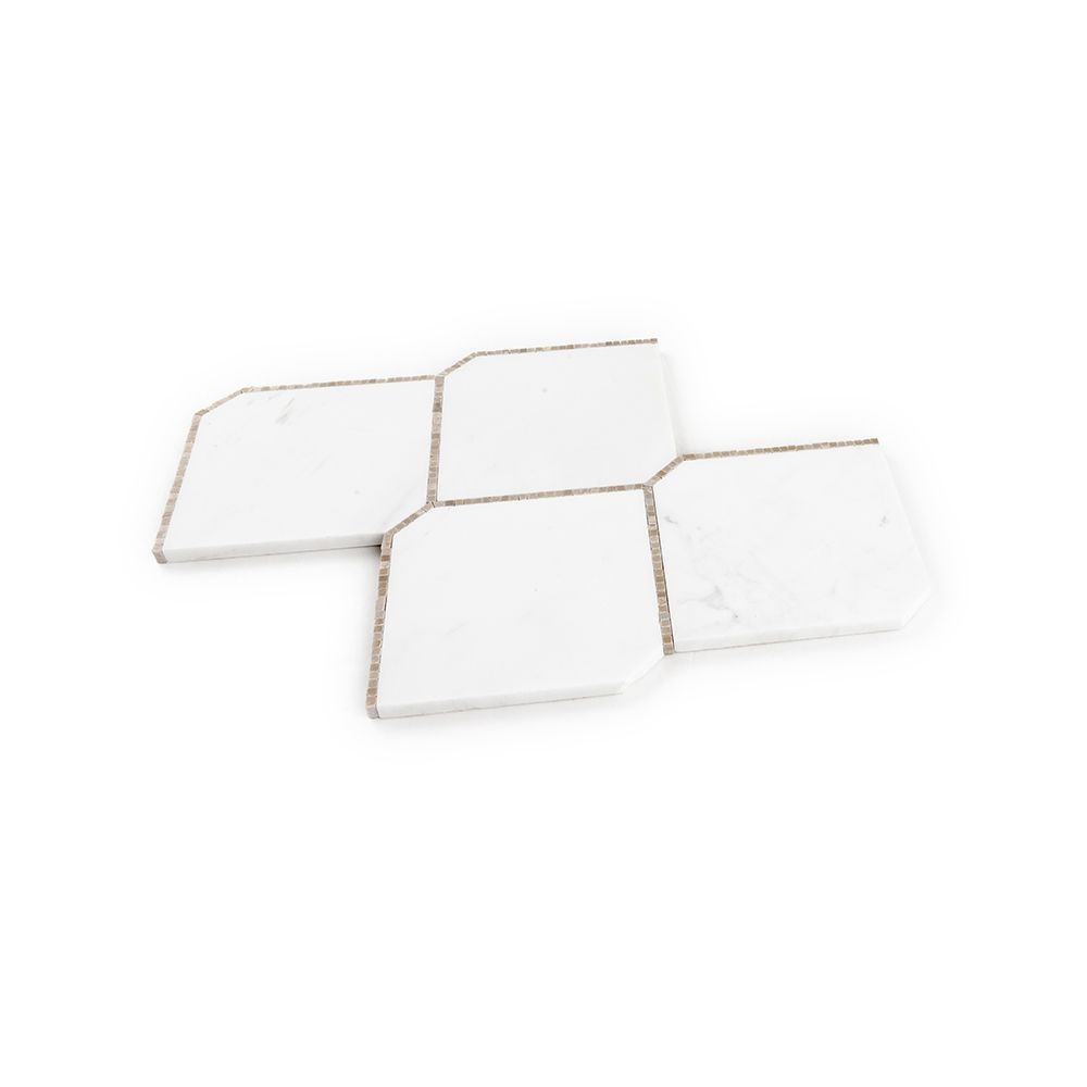 Bryant Mosaic 9.125" x 13.25" Empire Beige Straight Shot