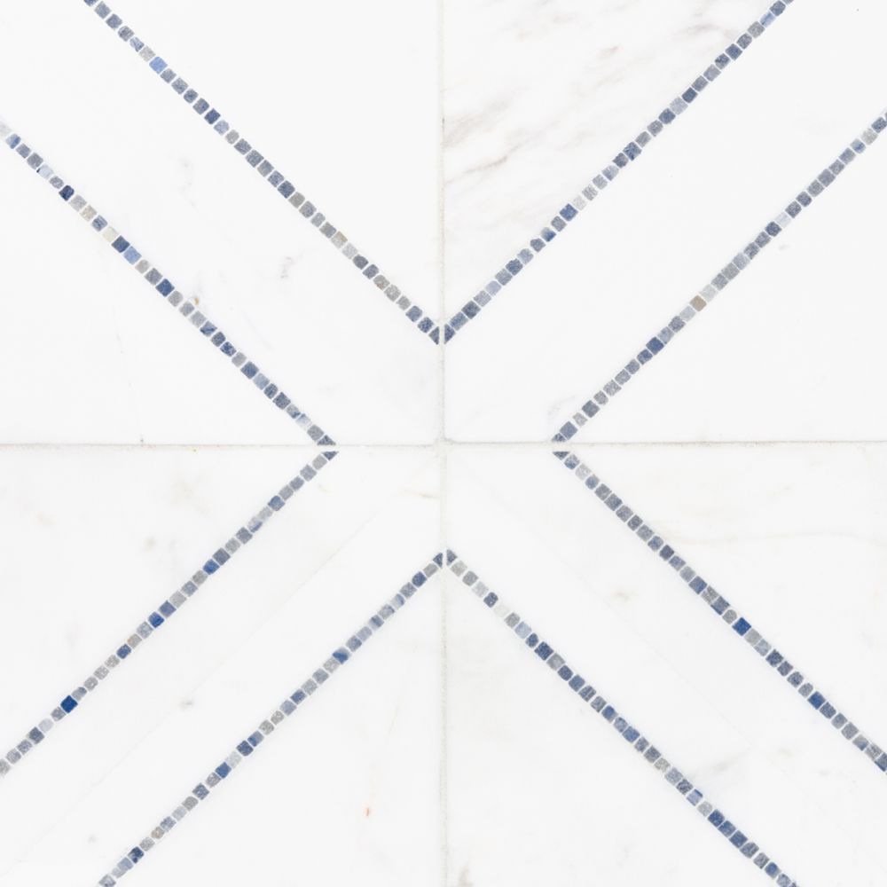 Ferry Mosaic 6" x 6" Manhattan Sky Straight Shot