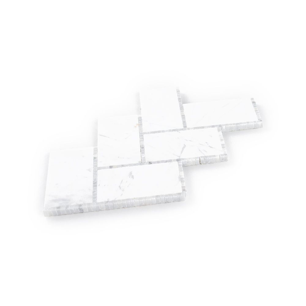 Gapstow Mosaic 5.875" x 10" Chelsea Grey Straight Shot