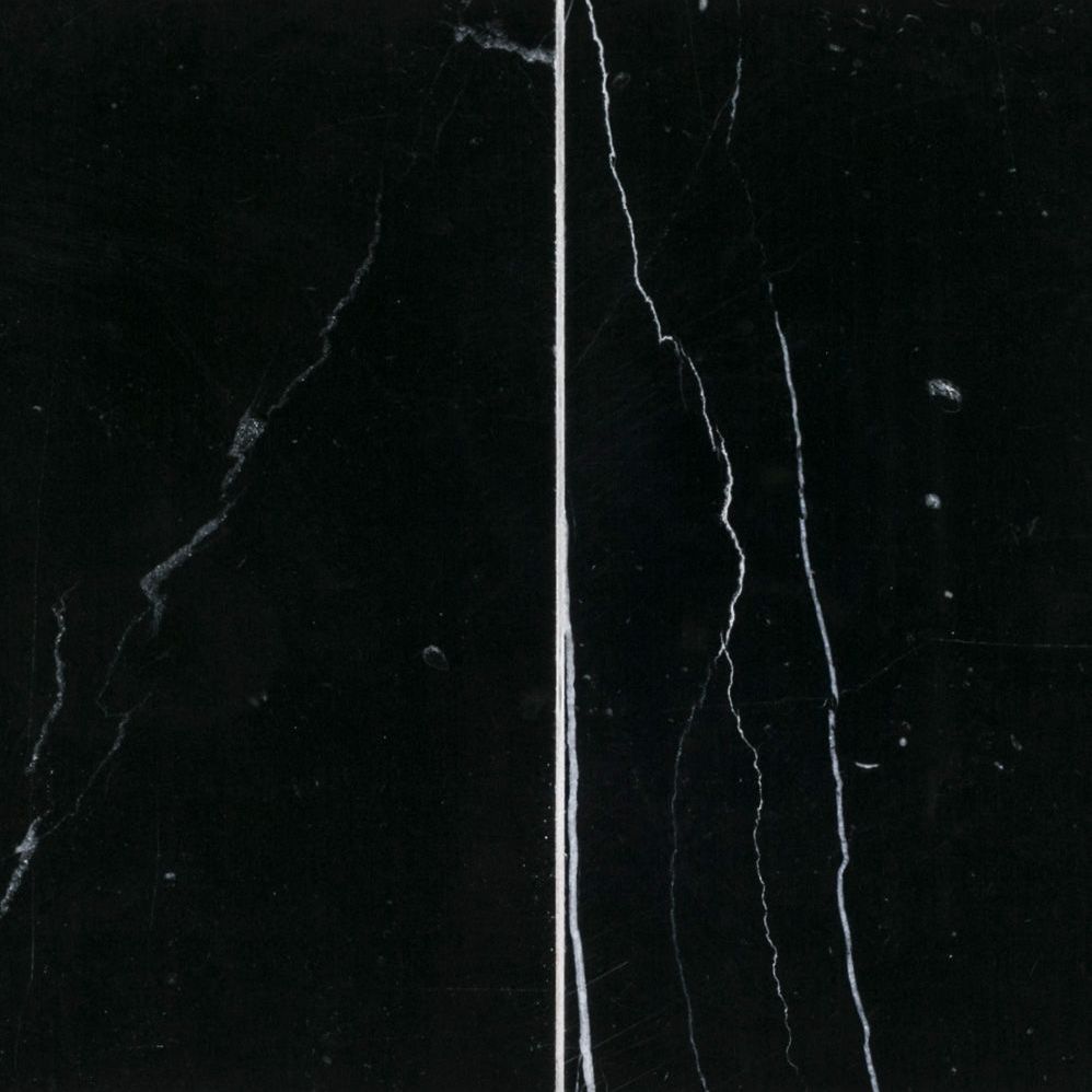 Field Tile 8" x 12" 8" x 12" Nero Marquina Straight Shot