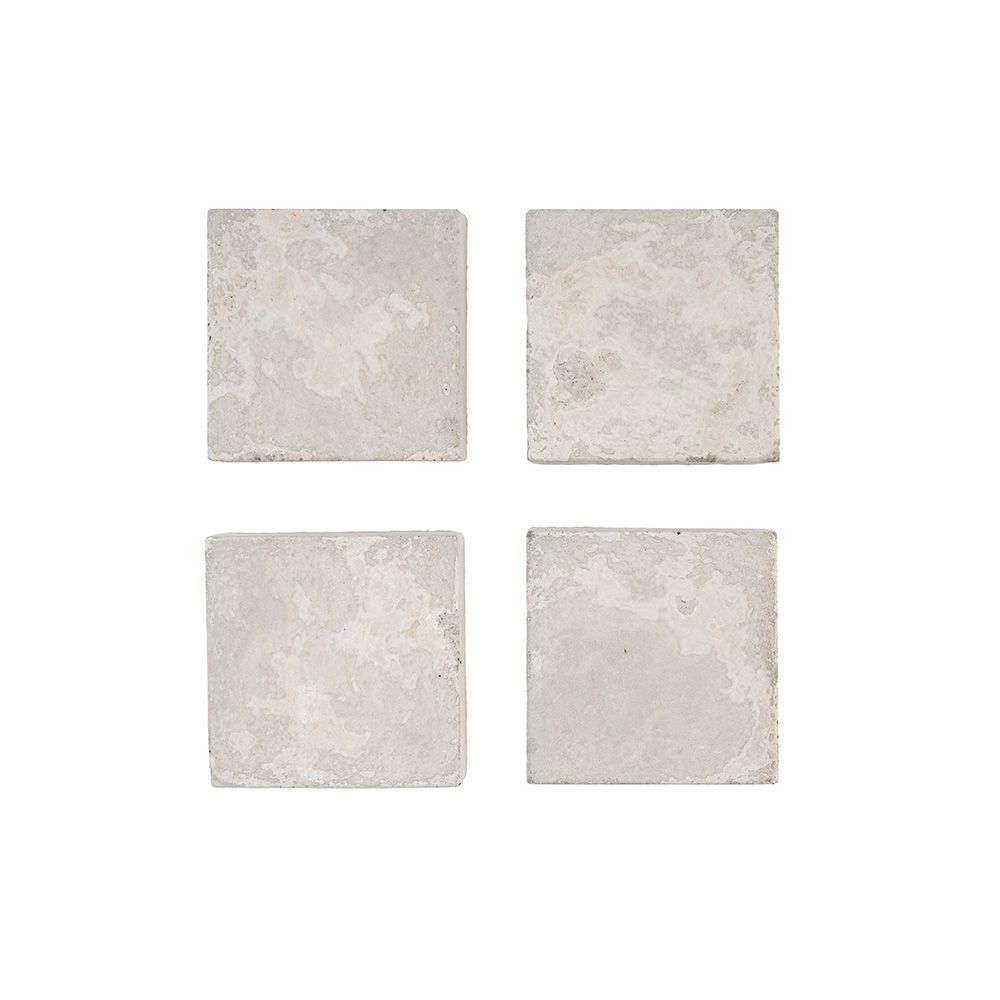Square Field Tile 4.25" x 4.25" 4.25" x 4.25" Provence Straight Shot