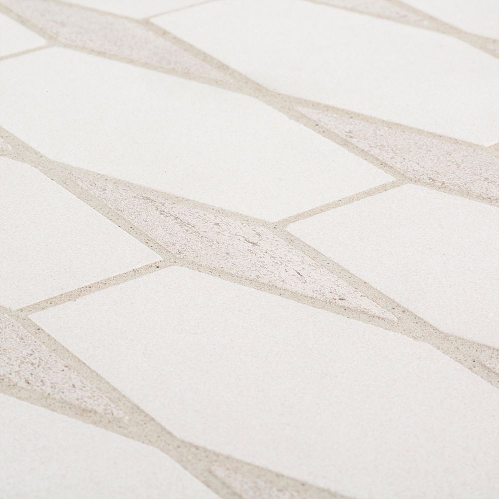 Harmony Mosaic 11.5" x 13.125" Limestone Blend Straight Shot