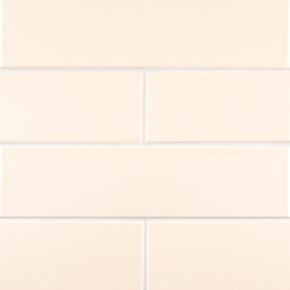 Field Tile 3" x 12" 3" x 12" Matte Crisp Linen Straight Shot