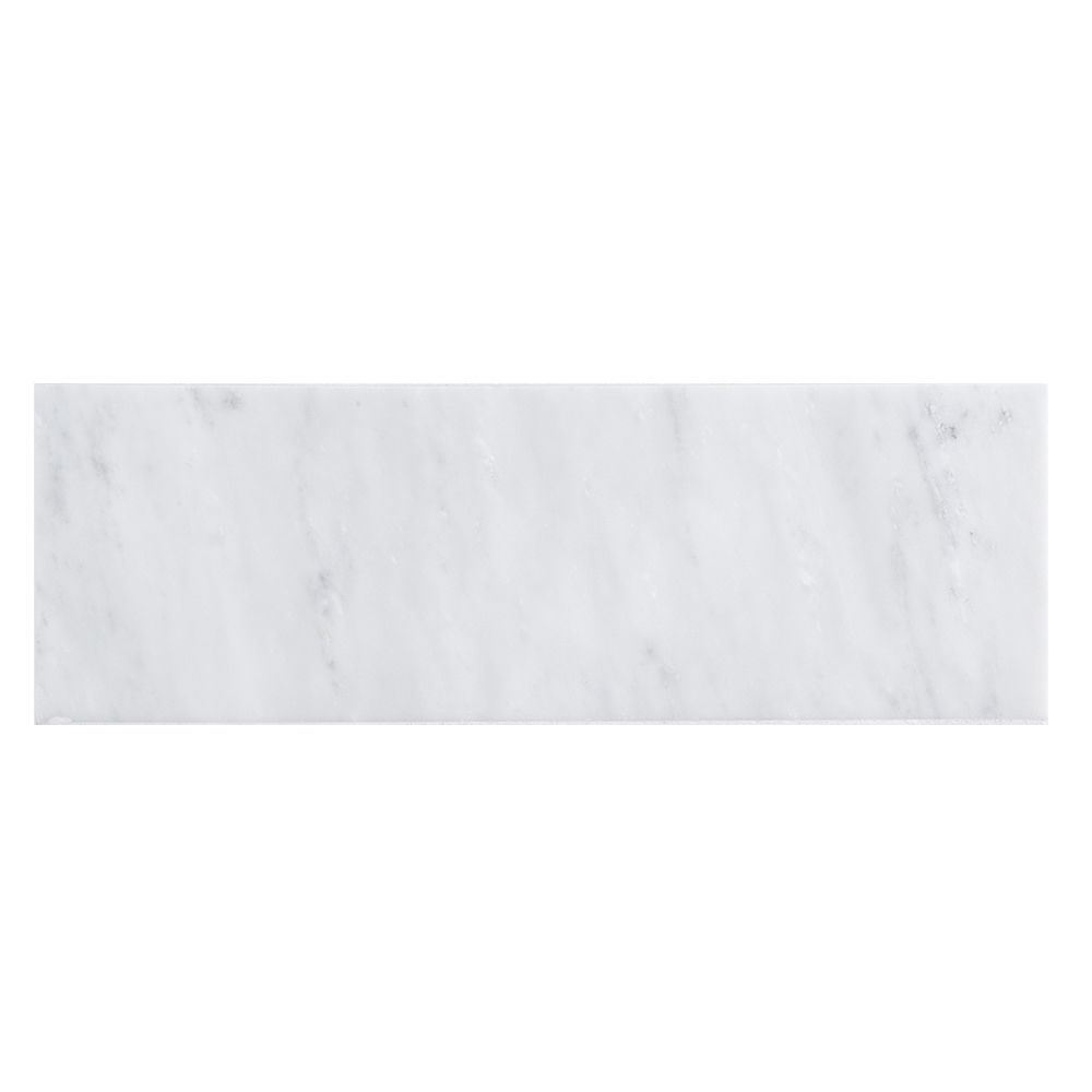 Field Tile 6" x 18" 6" x 18" West End White - Honed Straight Shot