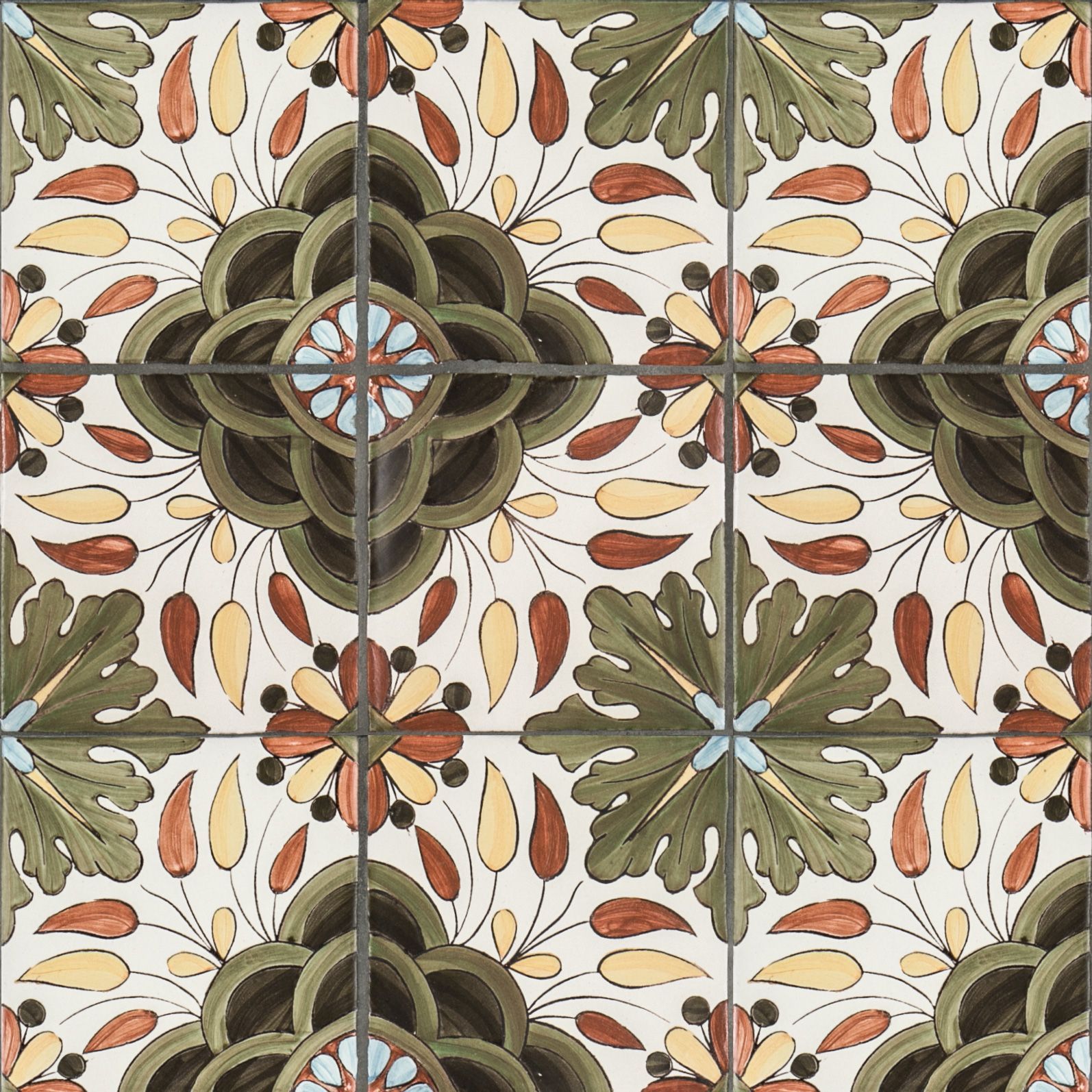 Algarve Field Tile 5" x 5" 5" x 5" Contempo Straight Shot