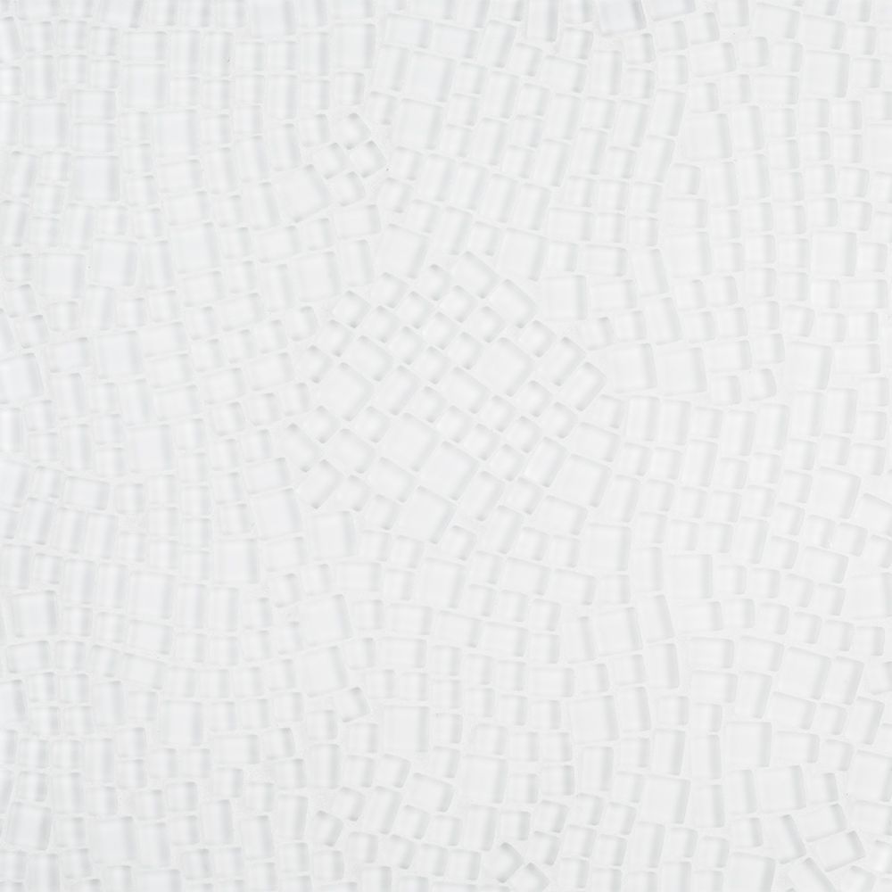 Pebble Mosaic 12" x 12" Lily Straight Shot