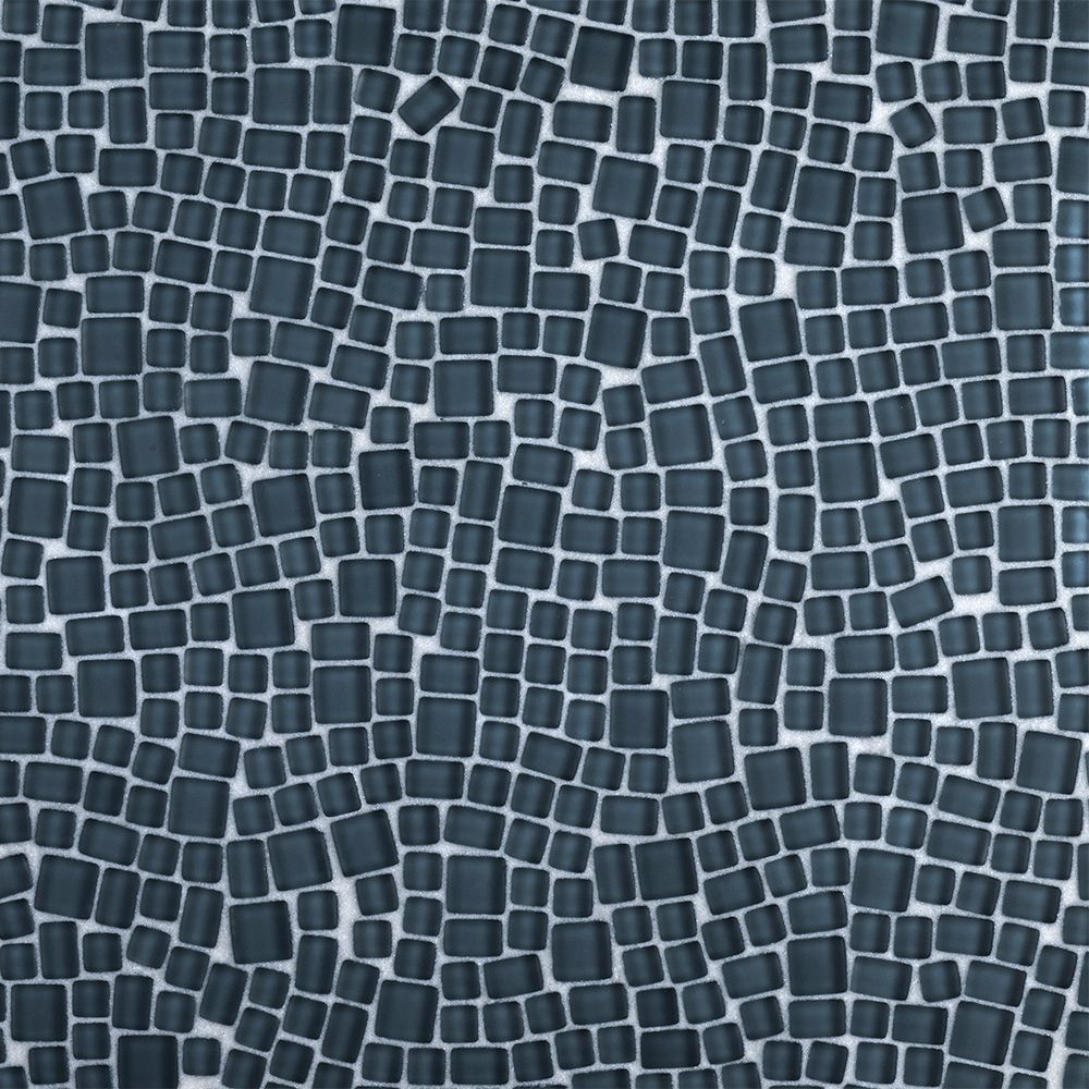 Pebble Mosaic 12" x 12" Oceana Straight Shot
