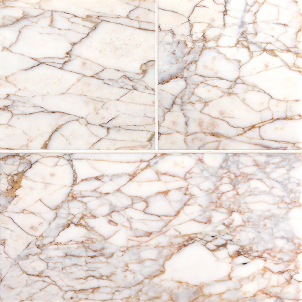 Field Tile 12" x 24" 12" x 24" Polished Afyon Gold Straight Shot