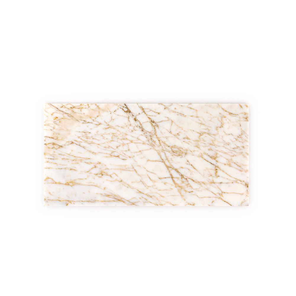 Field Tile 12" x 24" 12" x 24" Honed Afyon Gold Straight Shot