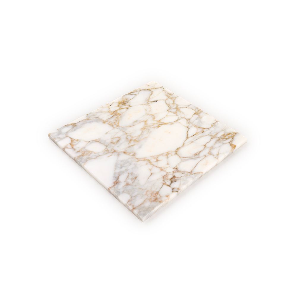 Field Tile 12" x 12" 12" x 12" Polished Afyon Gold Straight Shot