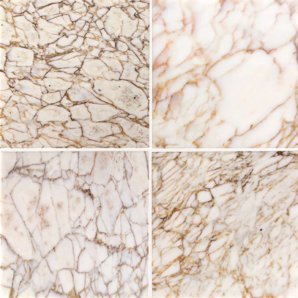 Field Tile 12" x 12" 12" x 12" Polished Afyon Gold Straight Shot